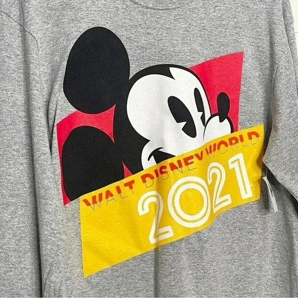 Mickey Mouse Long Sleeve T-Shirt for Adults – Walt Disney World 2021 M NWT - Picture 5 of 5